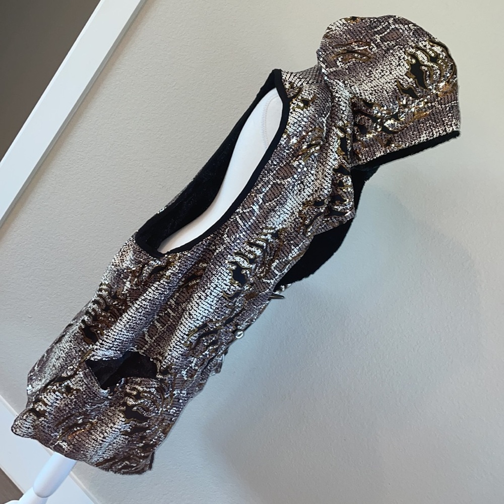 Custom Made Sequin Jacket - image 6